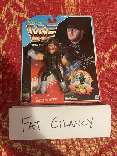 WWF/WWE Hasbro Undertaker - On Card! WWE HOF! LEGE...