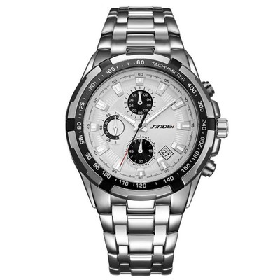 Men's Multi-Function Quartz Sports Watch - Business Casual Waterproof Timepiece
