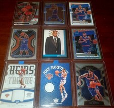 2020 NY KNICKS ROOKIE LOT IMMANUEL QUICKLY OBI TOPPIN swatch JAY Z BOWMAN 💥 853