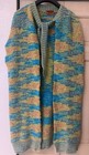 Missoni Geometric Wool Blend Boucle Sleeveless Cardigan Blue 42 — photo 2