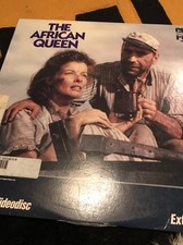 The African queen Laser Disc Laserdisc Used With Sleeve