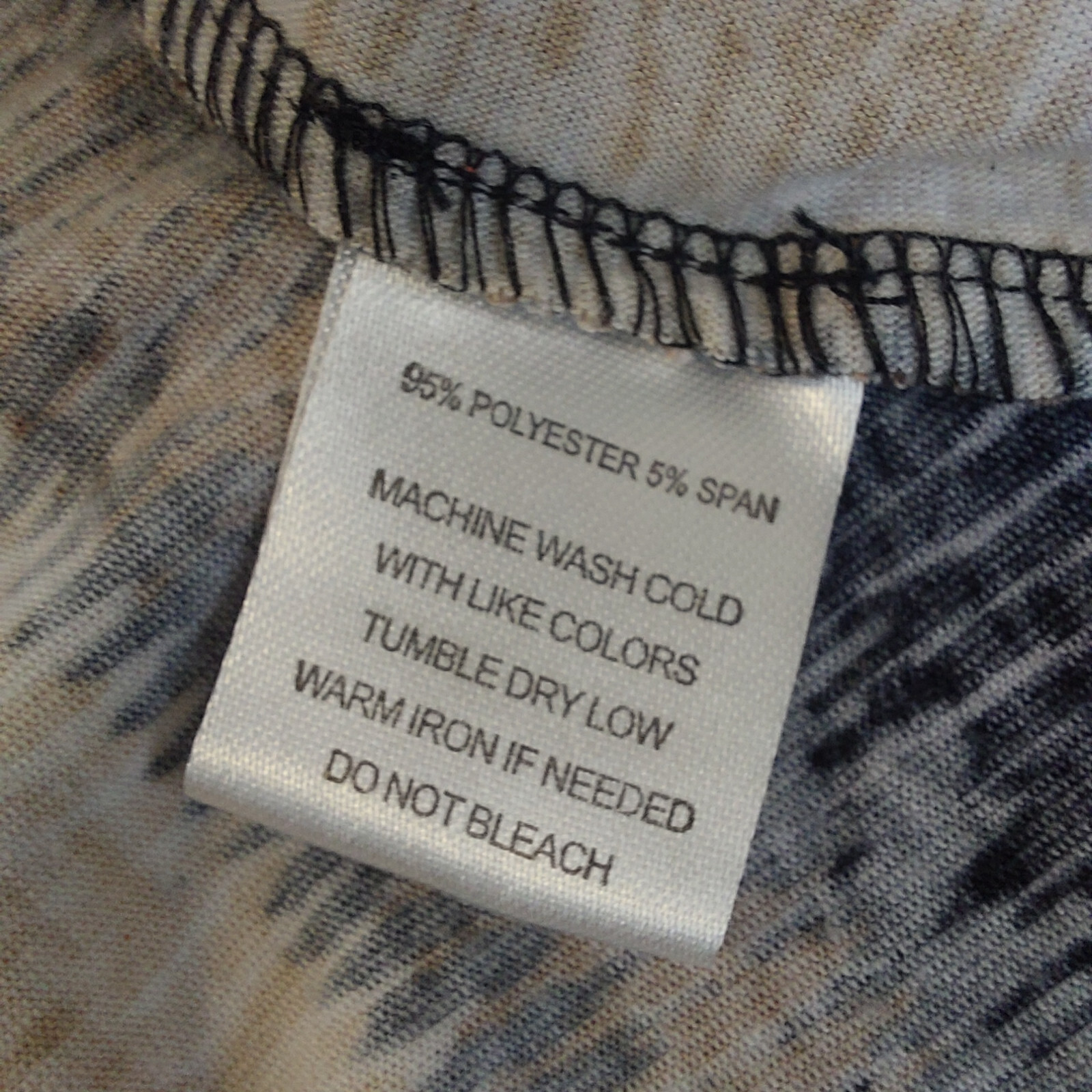 Indigo Rose 3X Plus Size Top Stretch Short Sleeve Brown Tan Black Diagonal Cut