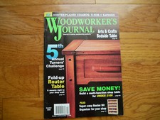 Woodworkers Journal October 2008 Excellent Condition