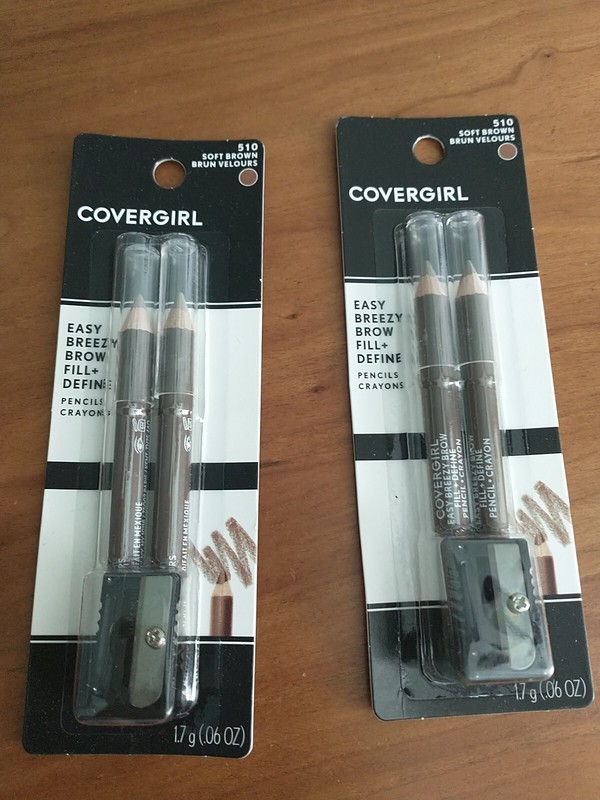 Covergirl Easy Breezy Brow Fill+Define Pencil  - 510 Soft Brown Quantity 2