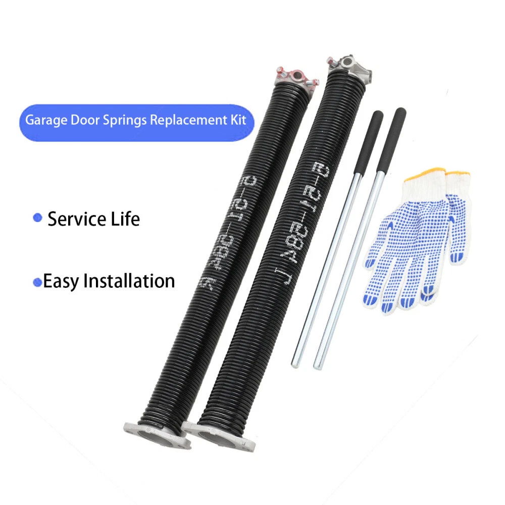 Paire De Ressorts De Torsion Porte De Garage – 0,262 X 37 (enroulement D Et G)