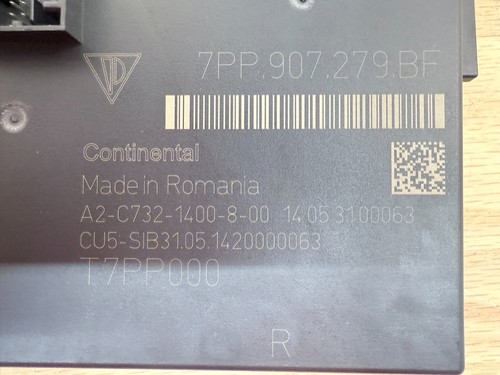 2015 PORSCHE CAYMAN 981 OEM REAR BCM BODY CONTROL MODULE 7PP907279BF #0441 - Picture 3 of 4