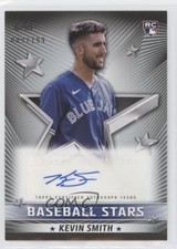 2022 Topps Series 2 Baseball Stars Black 9/199 Kevin Smith #BSA-KS Auto 0me1