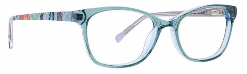 NEW Vera Bradley Suki Citrus Paisley 4916 Eyeglasses 49mm 100% Authentic - Picture 3 of 4