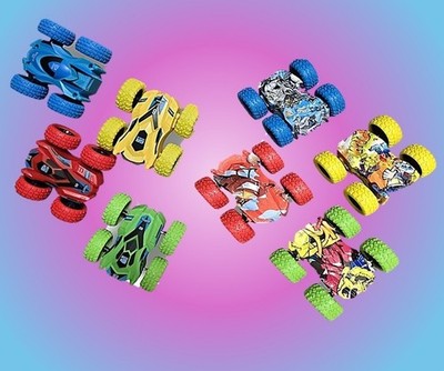 Double-sided Flip Stunt Cars Inertia Friction Ship Discount Mini Toy Pull Back