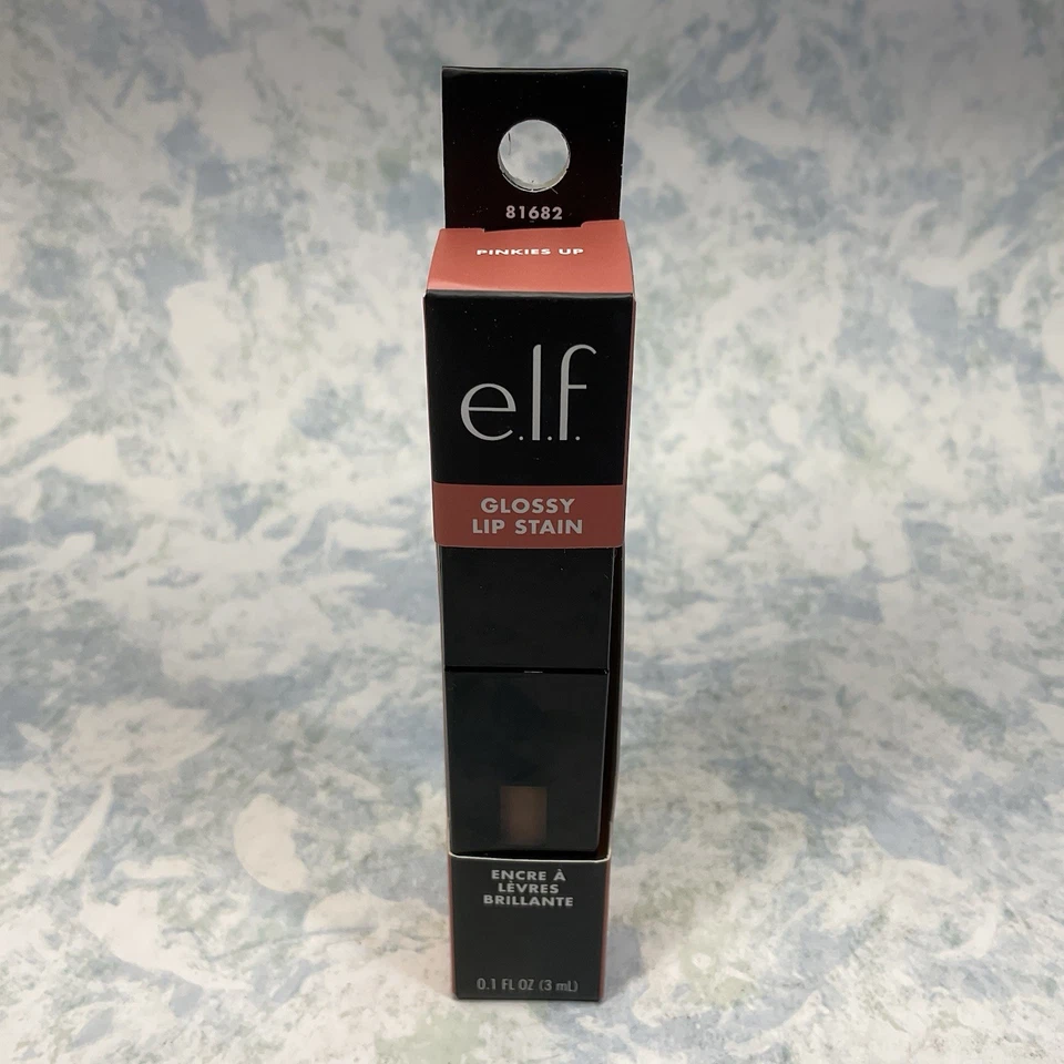 e.l.f. Glossy Lip Stain Pinkies Up 0.1oz ( Lot of 3 ) New - Image 2 of 4