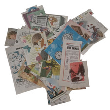 Vintage Magazine & Book Illustrations  Ephemera 85 Bundle Junk Journal Paper Kit