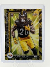 2025 Topps Chrome Football Kaleb Johnson RC Steelers