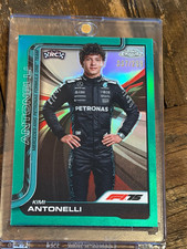 Kimi Antonelli Rookie 57/299 2025 Topps Chrome F1 Teal Refractor Portrait #8 RC