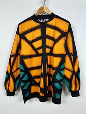 Men's 90s Vintage Adidas Goalkeeper Template Soccer Jersey Size M