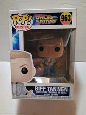 Funko Pop Movies Back to the Future Biff Tannen #963 New Damaged Box