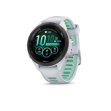 Garmin Forerunner 265S, Black Bezel with Whitestone/Neo Tropic 010-0xxxx-xx