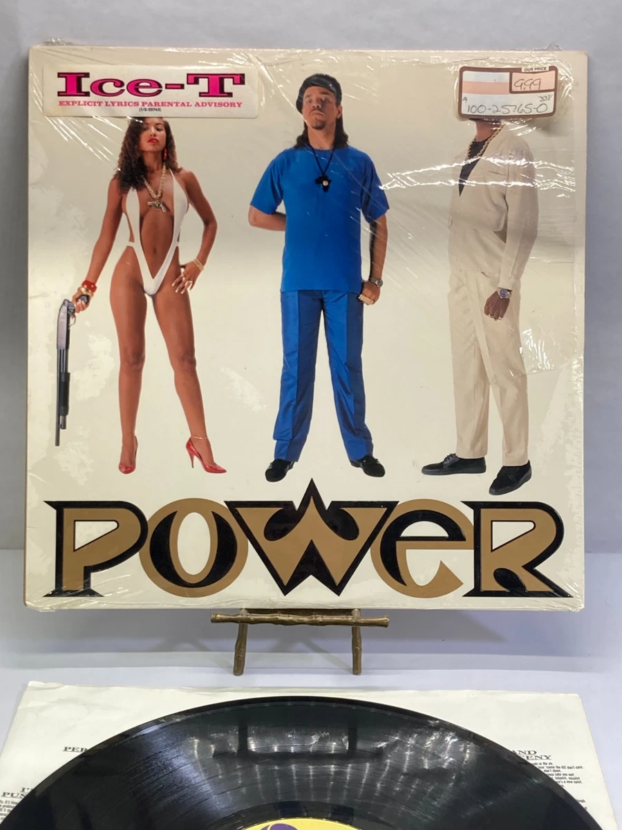 世界に一枚？サイン入りUSオリジナルエンボスジャケット！ICE-T/POWER Ice T Signed Power Album Cover Vinyl Record PSA AO17383 | eBay