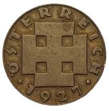 1927 Austria 2 Groschen - Combined Shipping - Lot C63e