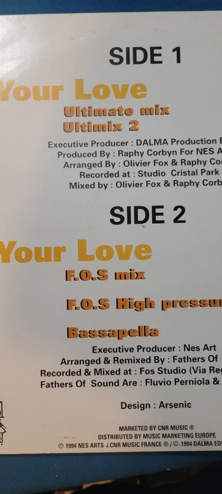 Lot 6 Disques Maxi 45 Tours Vinyle 12' Electro Dance music techno that kid Chris - Photo 3/4