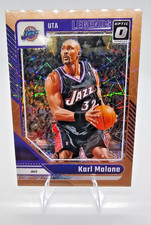 2024-25 Donruss Optic #229 Karl Malone Bronze Velocity #/125 -Utah Jazz