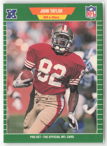John Taylor #384 1989 Pro Set card