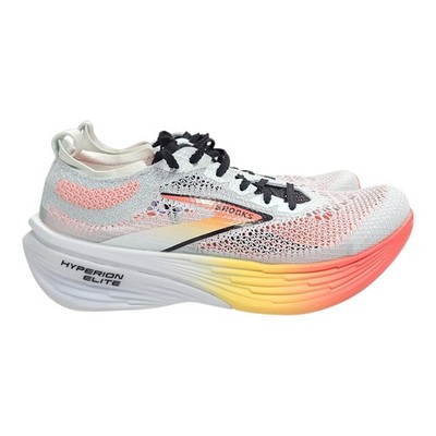 Brooks Hyperion Elite 4 Running Shoes Women's 9.5 Illusion Blue Coral Orange NEW