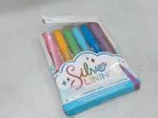 NewMissingBox - Ooly Silver Linings Outline Markers, Set of 7