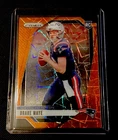 2024 Panini Prizm - Rookies Drake Maye #329 Orange Lazer Prizm (RC)