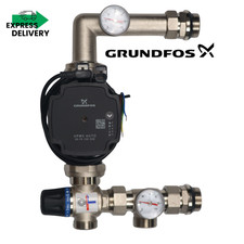 Underfloor Heating Blending Valve UFH Pump Mixer Set Grundfos UMP3 AUTO