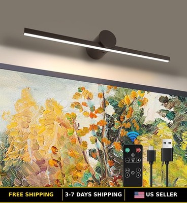 Remote Control Dimmable Wireless Picture Light - Battery Operated Art Lamp