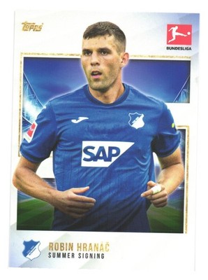 2024-25 Topps Summer Signings Bundesliga TSG Hoffenheim Robin Hranac