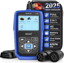 NEXAS NL102 Diesel Heavy Duty Truck Scanner All Systems Car Diagnostic Scan Tool
