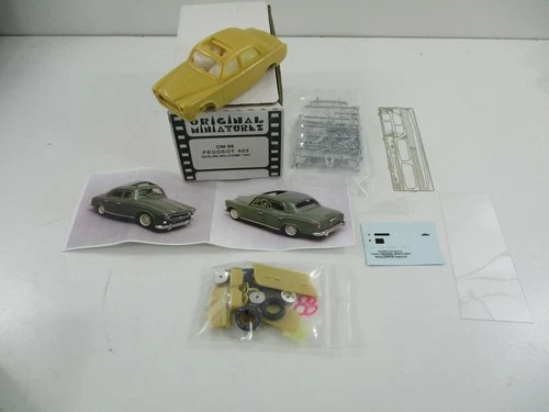 OM88- RARE KIT PEUGEOT 403 SEDAN 1957 ORIGINAL MINIATURES 1/43
