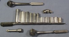 15 Piece Sparta Usa 38 Drive Socket Set 2 Ratchets 11 Sockets Ext. Univ. Napa