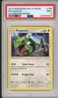 2017 Pokemon Sun & Moon Guardians Rising Rayquaza #106 PSA 9
