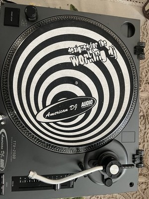 American Audio TTB-2010 ターンテーブル American DJ Audio TTB-2010 Turntable Record Player Vintage Working