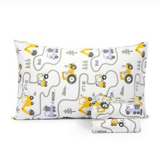100 Cotton 210TC Kids Bedsheet, Twin Sheets for Toddler Bed, 3 Piece Bedding...