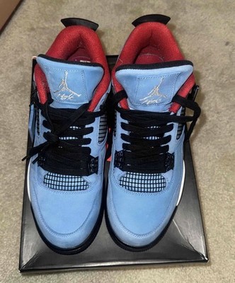 Jordan Air Jordan 4 Retro Travis Scott Cactus Jack University Blue 308497-406