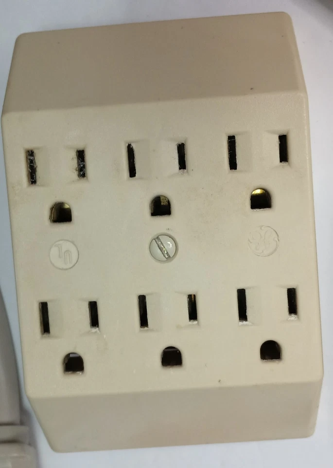 Probador de voltaje eléctrico Probador de circuito de sonda doble Tira de alimentación Adaptador de 6 salidas Foto 2 de 4