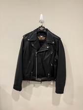 Vintage Harley-Davidson Black Eagle Leather T...