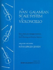 Scale System for Cello, part 1; Galamian/Jensen ECS