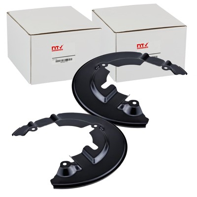 2x NTY SPRITZBLECHE BREMSSCHEIBEN VORNE passend für FORD C-MAX FOCUS GRAND