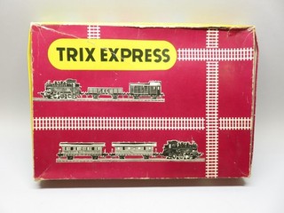 Trix Express 1315 Zugpackung Dampflok BR 80 Wagen Gleise Trafo HO
