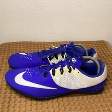 Nike Rival S Sprint Blue White Men Size 9 Racing Running Spikes Model 806554-400