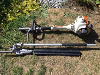 Stihl Km55r Combi / Kombi Long Reach Hedge Trimmer Good working Order!