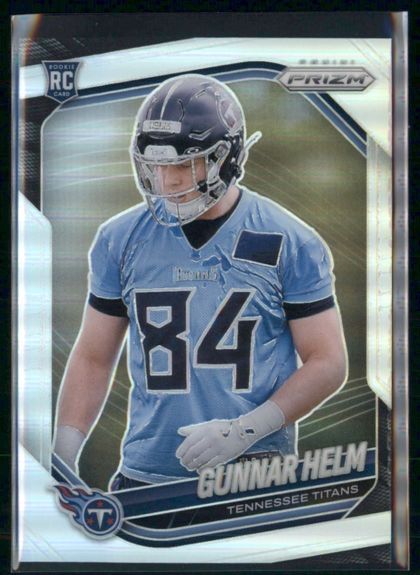 2025 Panini Prizm - Gunnar Helm Silver Prizm #359 RC
