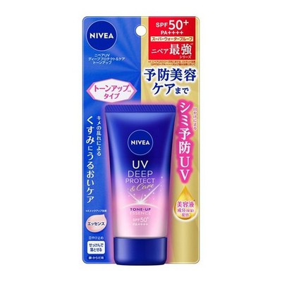 KAO Nivea UV Deep Protect & Care Tone Up Sunscreen SPF50+PA++++ 50g