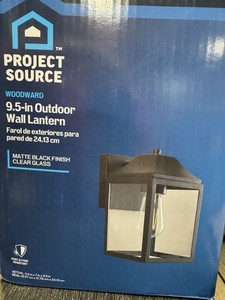 Project Source 9.5 Outdoor Lantern 5632034