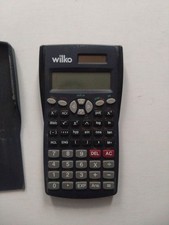 Wilko Scientific Calculator With Case - School Equipment Etc.