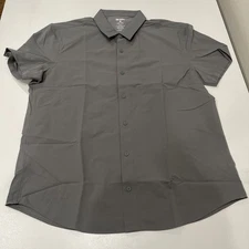 True Classic Carbon Commuter Short Sleeve Shirt XL